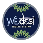 We Desi indian bistro transparent logo