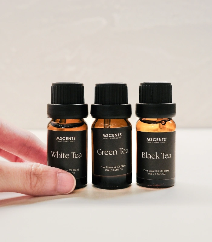 3 Bottles of MScents Tea Collection Pure Essential Oil