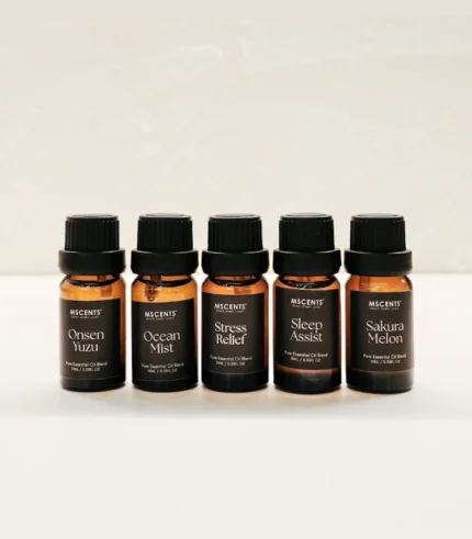 MScents Pure Essential Oil Aromatherapy Collection Bottles