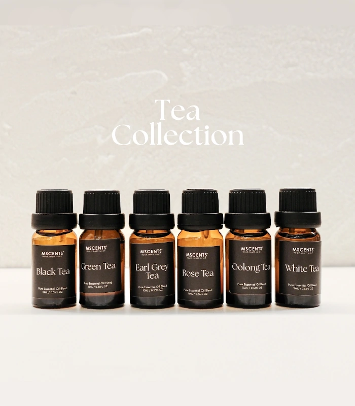 MScents Pure Essential Oil Tea Collection With Title