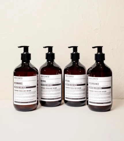 MScents Aromatherapy Handsoap Bottles Collection