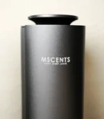 MScents Matte Black Column Home & Office Nebuliser Top View