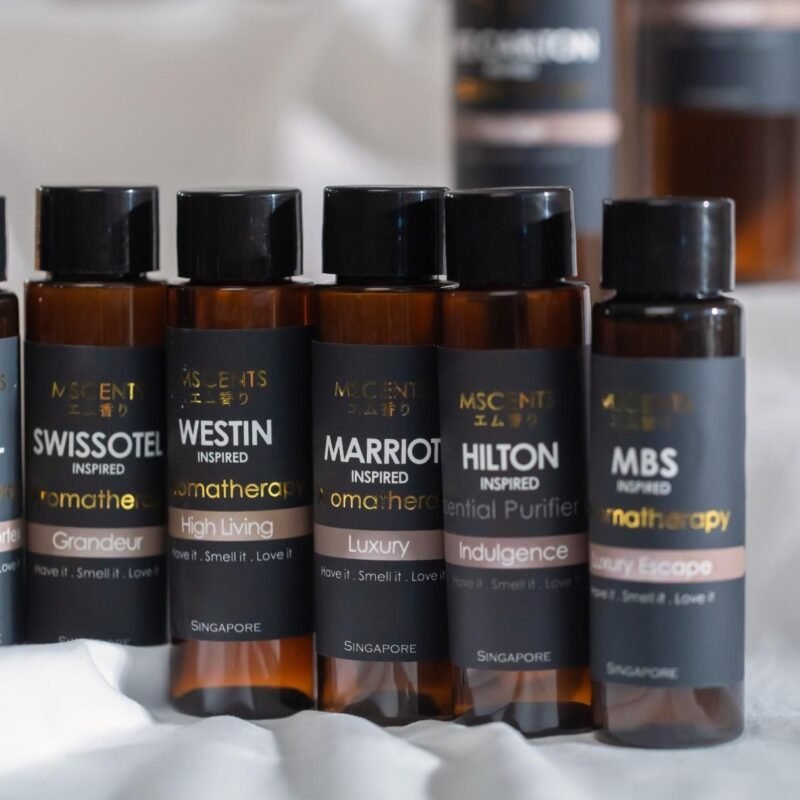 Hotel scents offered by MScents