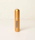 Matte Gold MScents Travel Perfume Atomiser Front Shot
