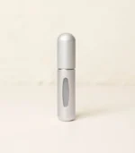 Matte Silver MScents Travel Perfume Atomiser Front Shot