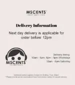 MScents next day hamper delivery info