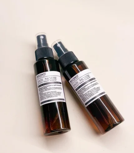 MScents mosquito repellent 2 bottles top view