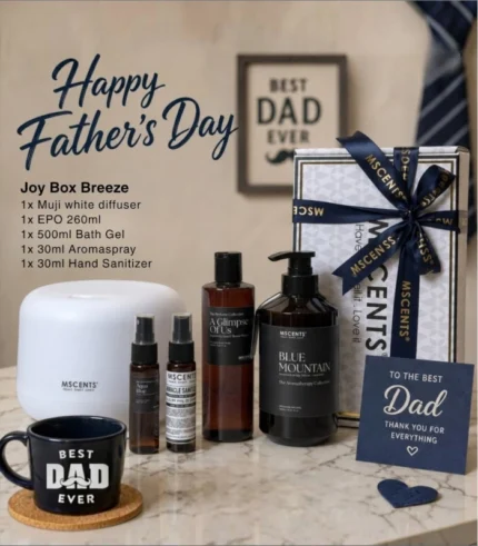 MScents Joy Box Breeze Father's Day Gift Set