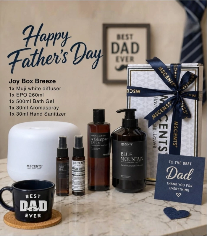 MScents Joy Box Breeze Father's Day Gift Set MScents Joy Box Breeze Father's Day Gift Set
