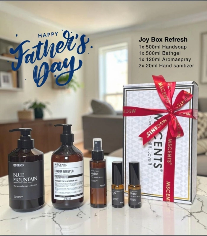 MScents Joy Box Refresh Father's Day Gift Set
